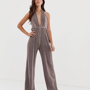 ASOS halter jumpsuit